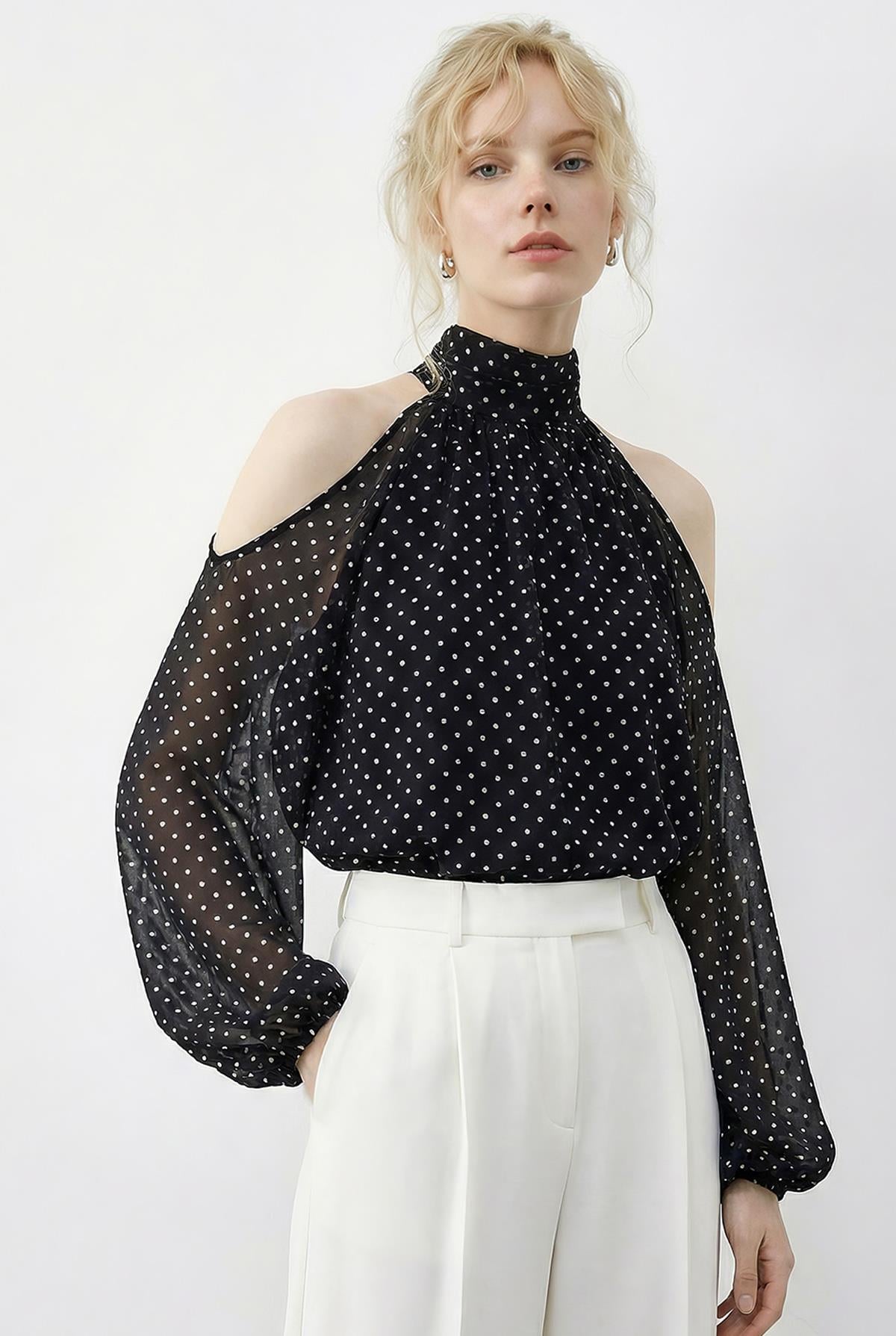 Black Blouse - 57786