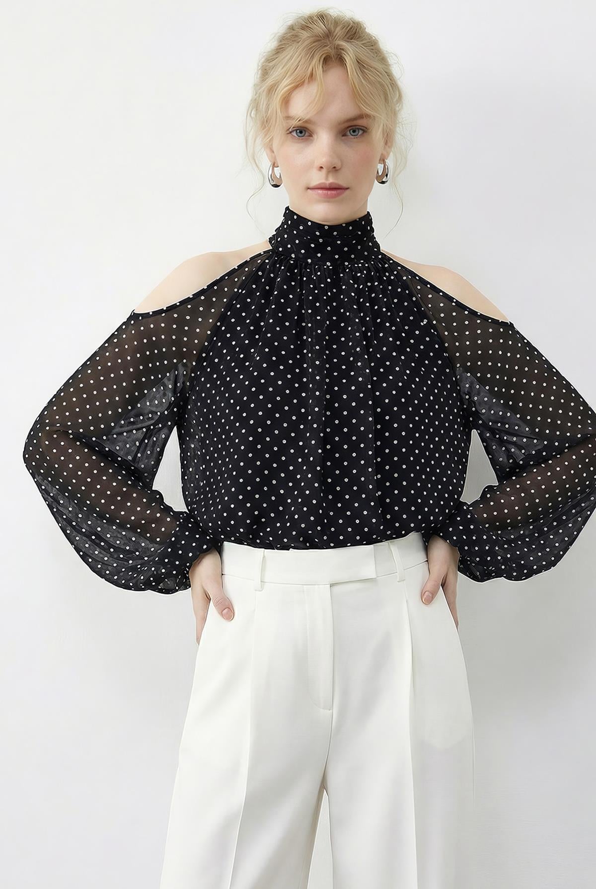 Women's Black Blouse