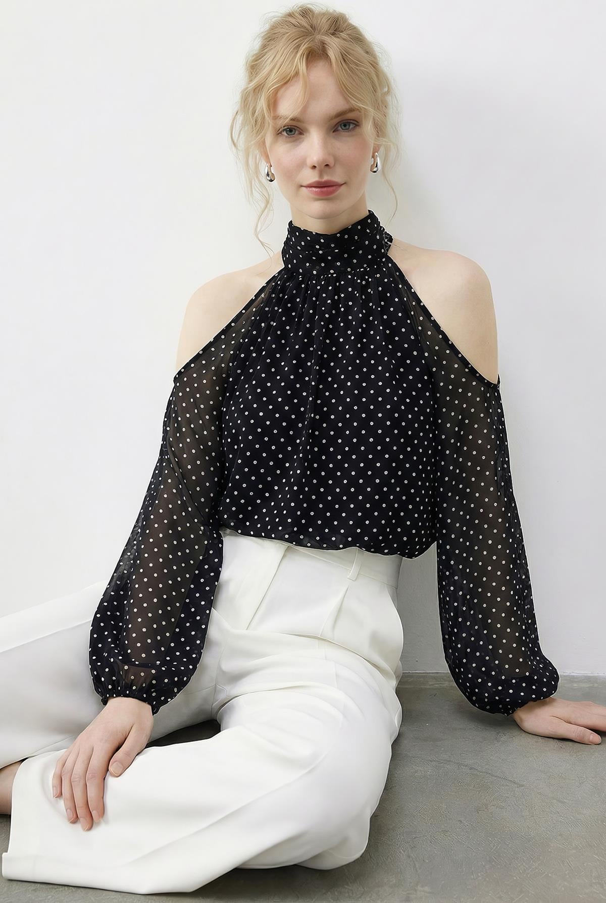 Women's Black Blouse