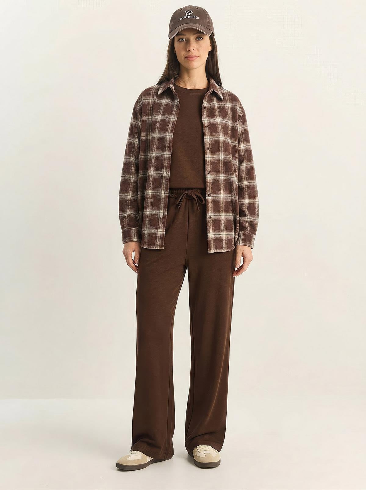 Women's Brown Outfit Set