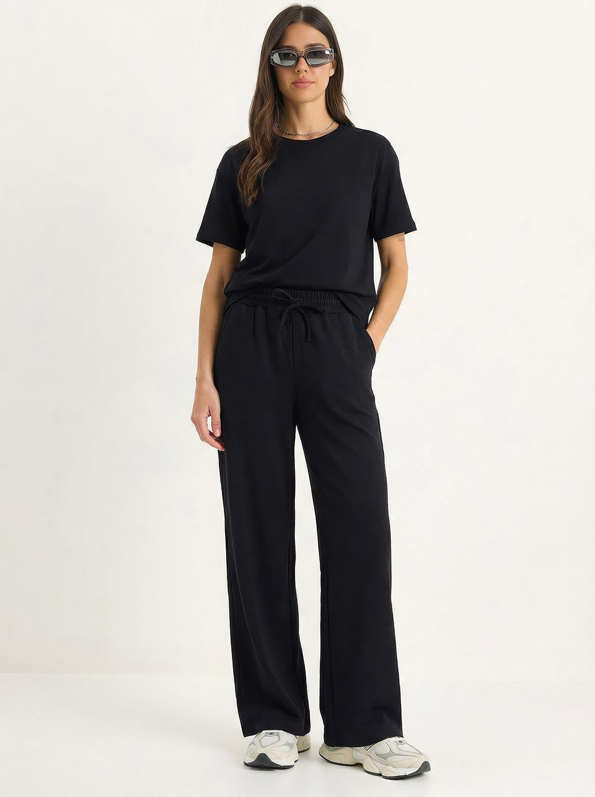 Women's Black Outfit Set