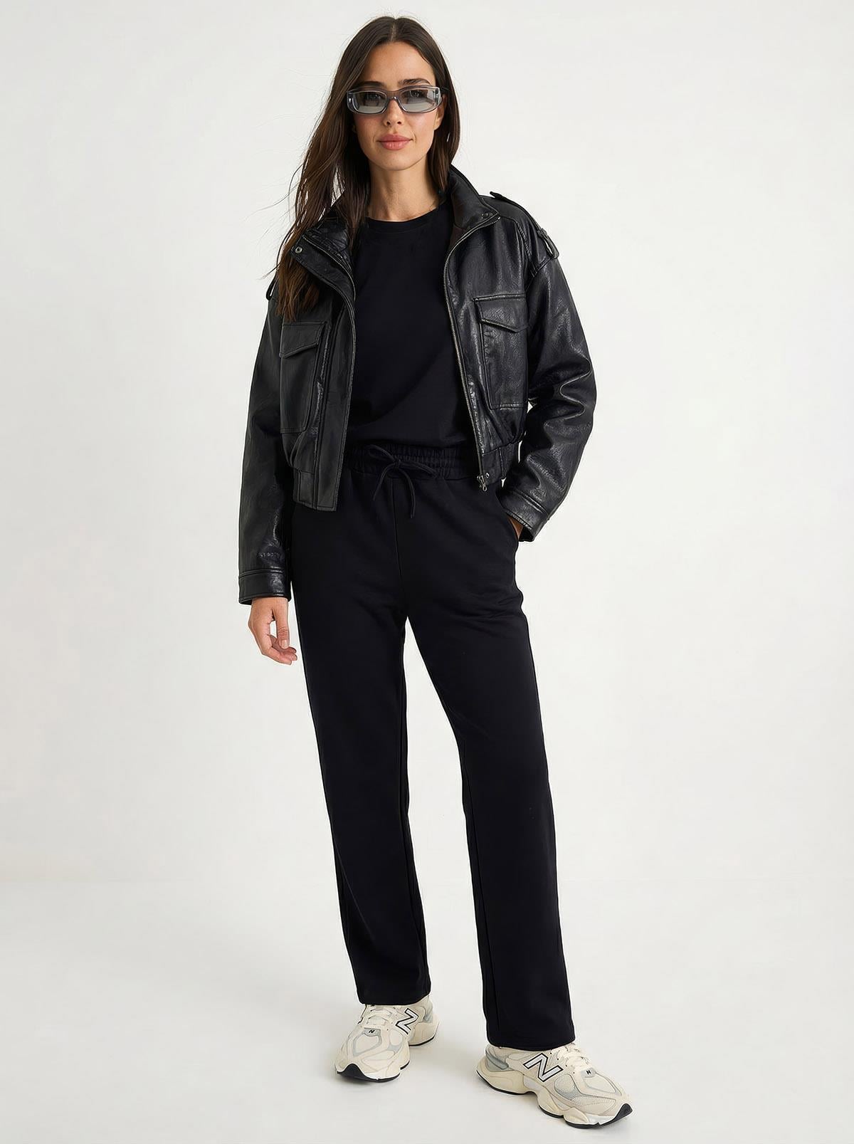 Women's Black Outfit Set