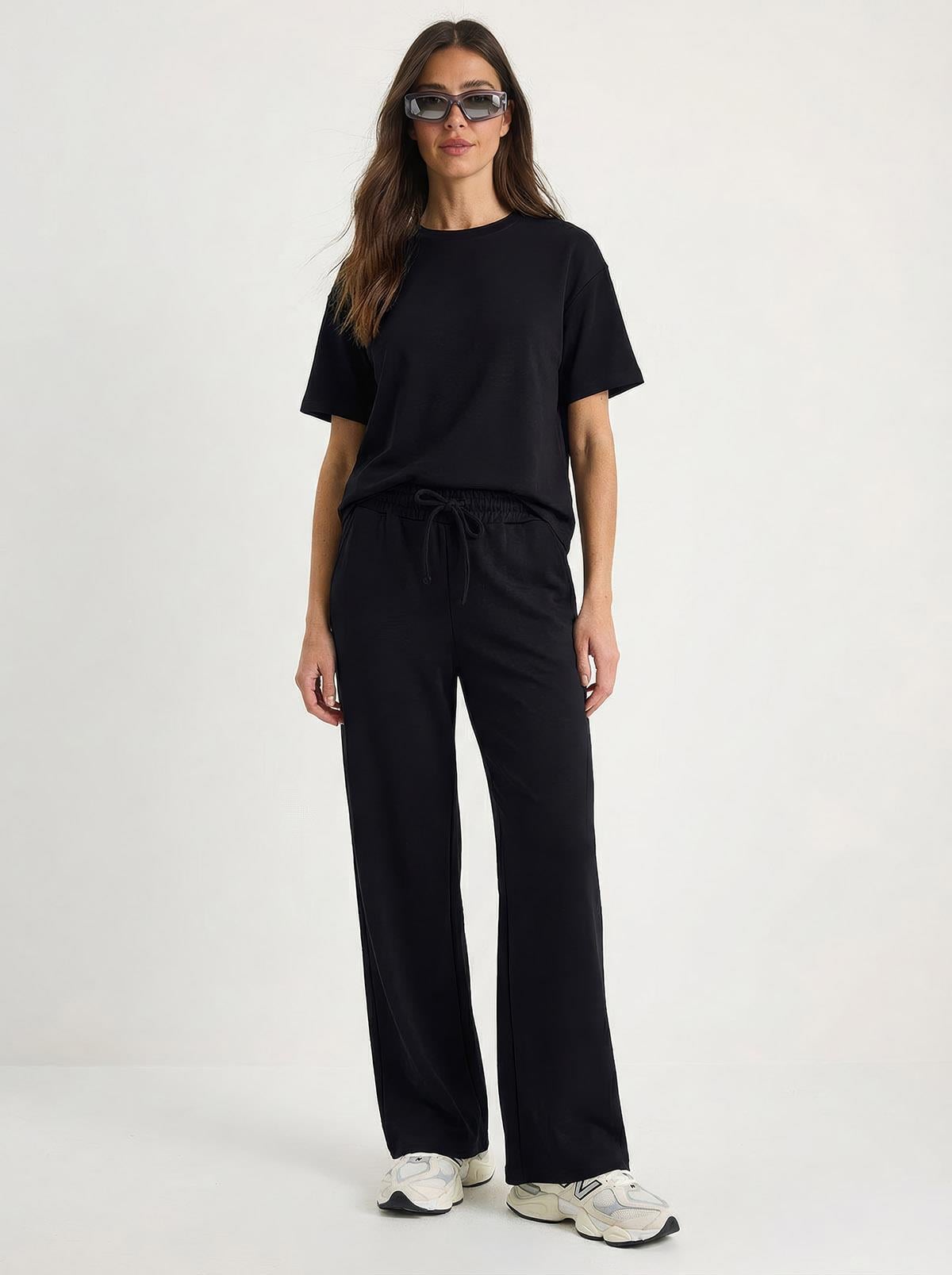 Women's Black Outfit Set