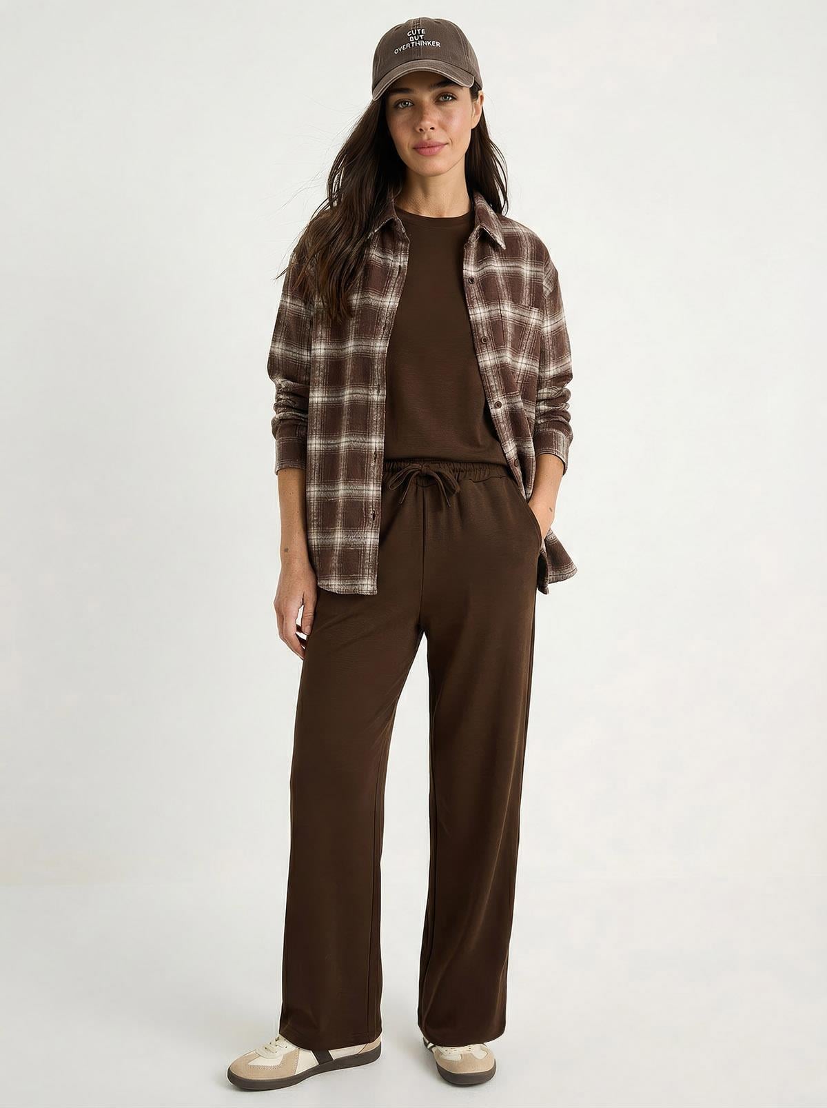 Women's Brown Outfit Set