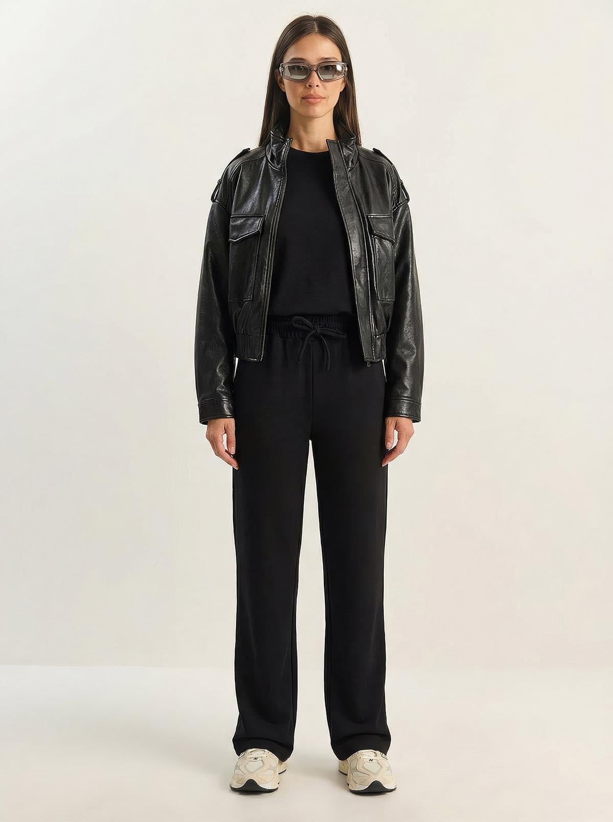 Women's Black Outfit Set