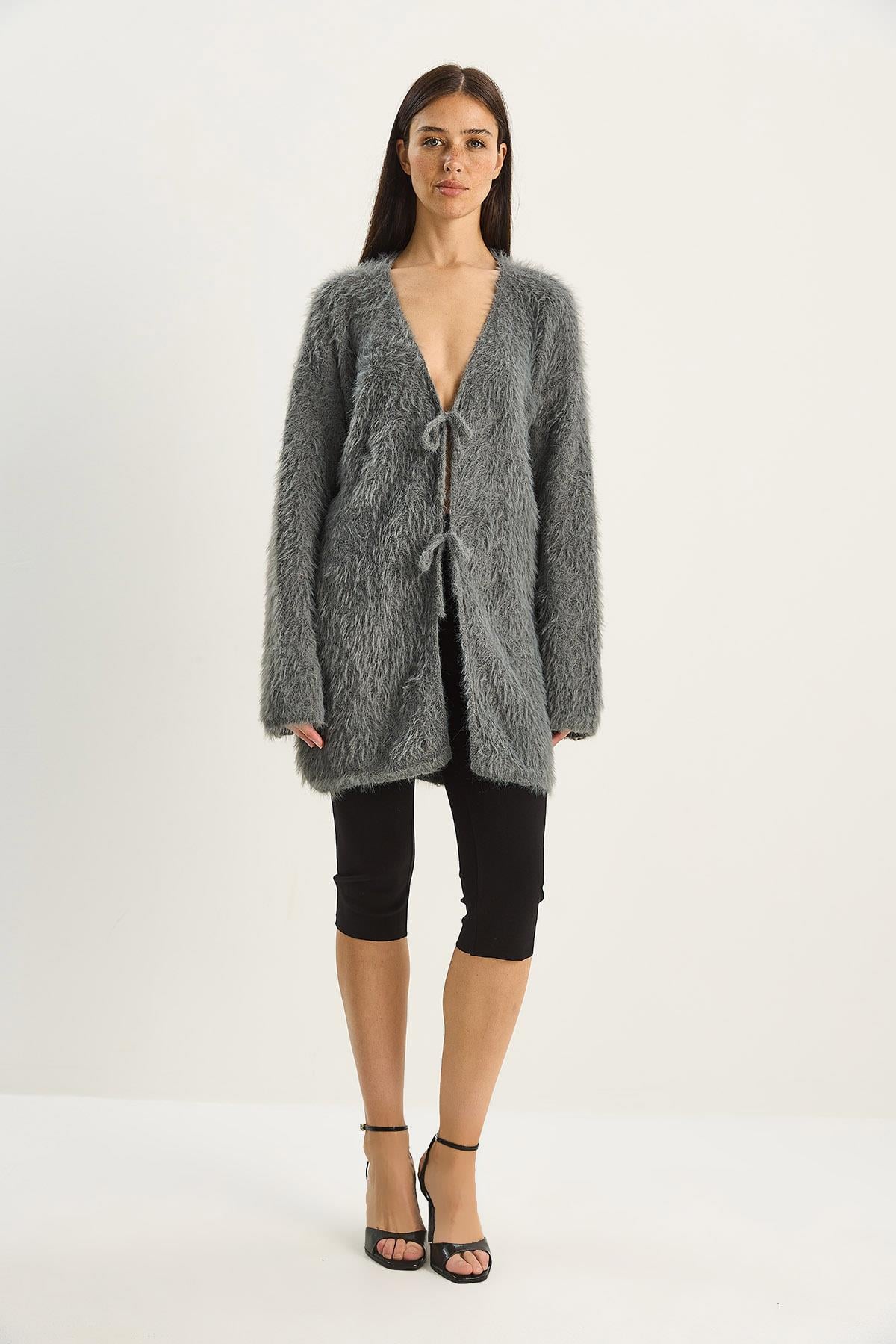 Grey‎ Cardigan