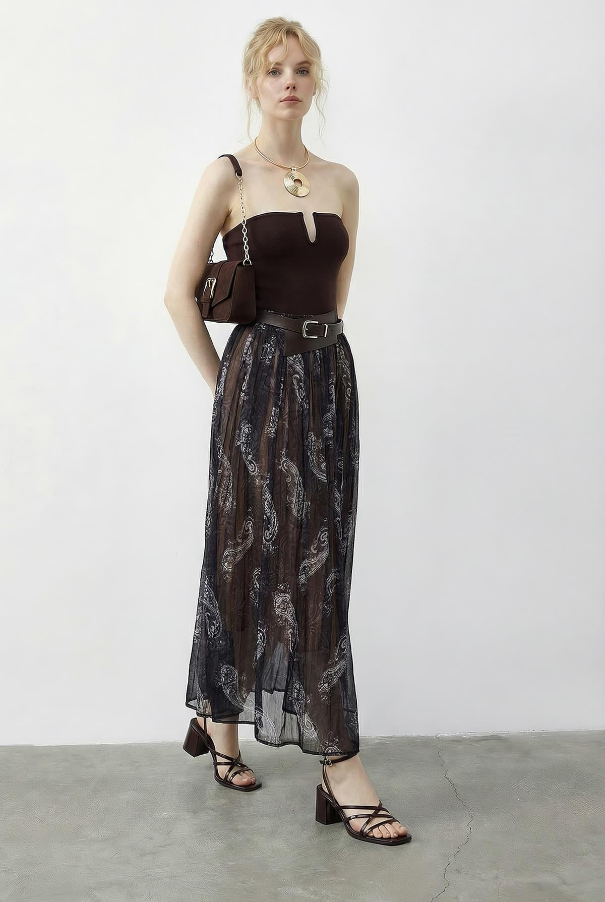 Women's Dark Blue Skirt