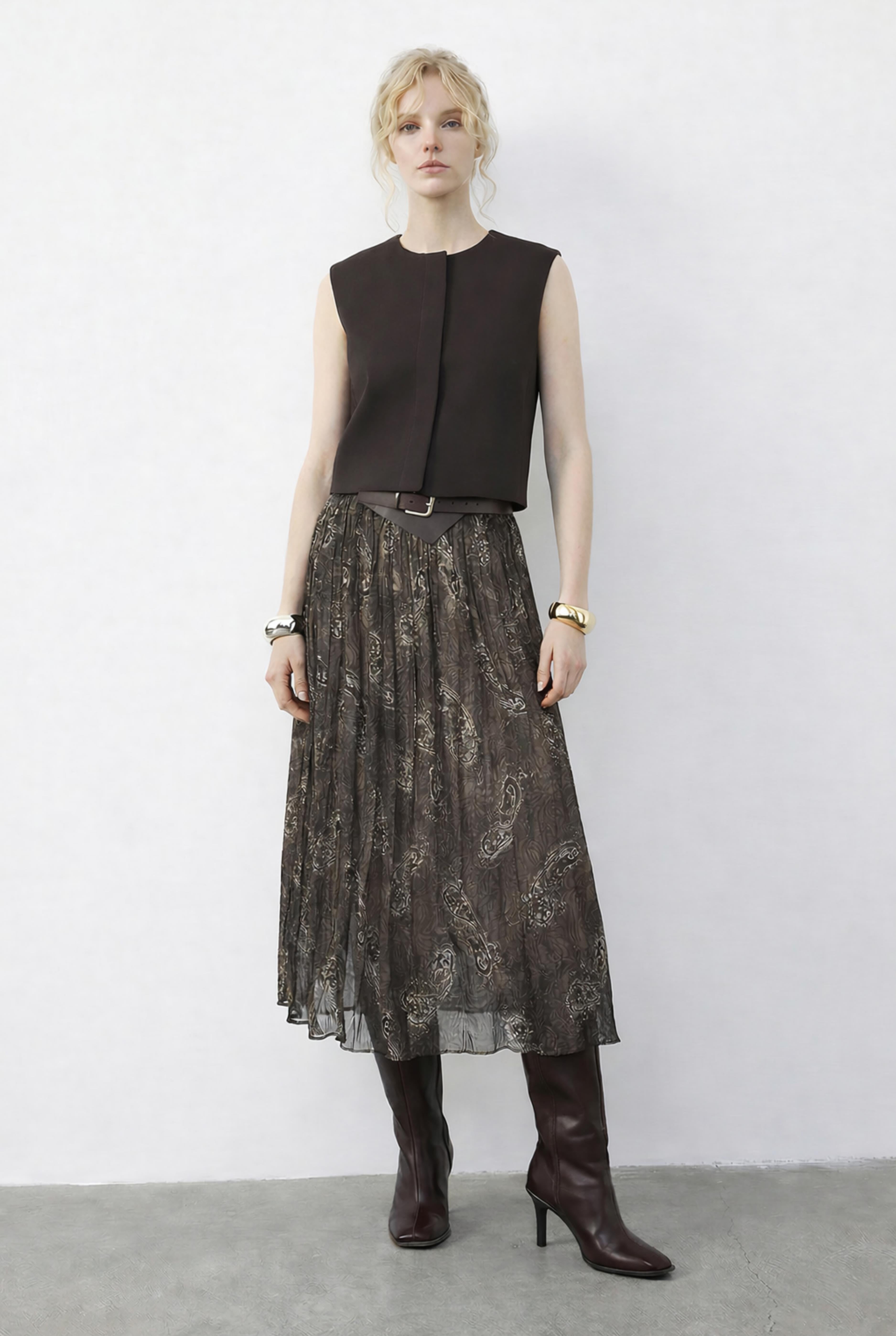 Women's Brown Skirt