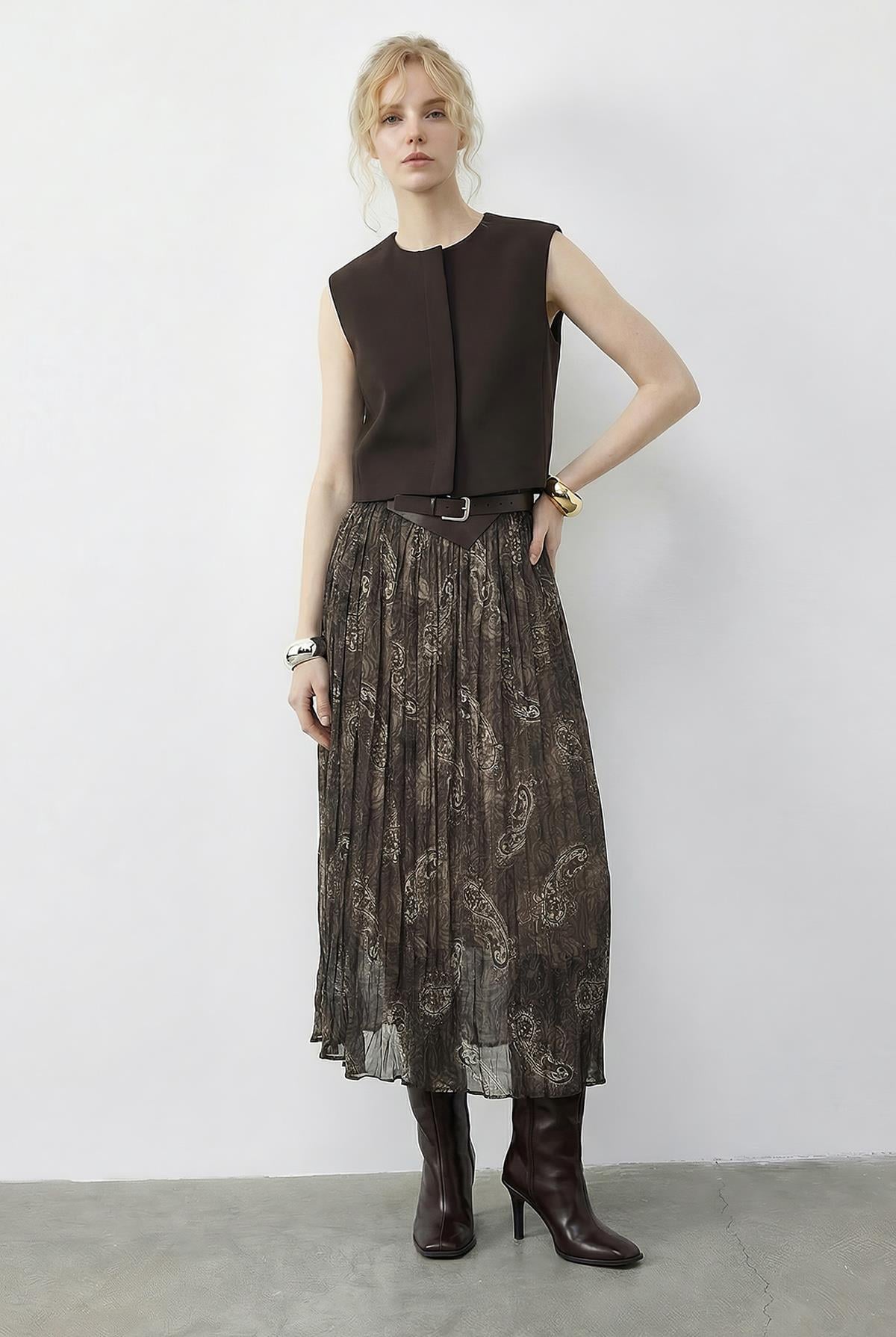 Women's Brown Skirt