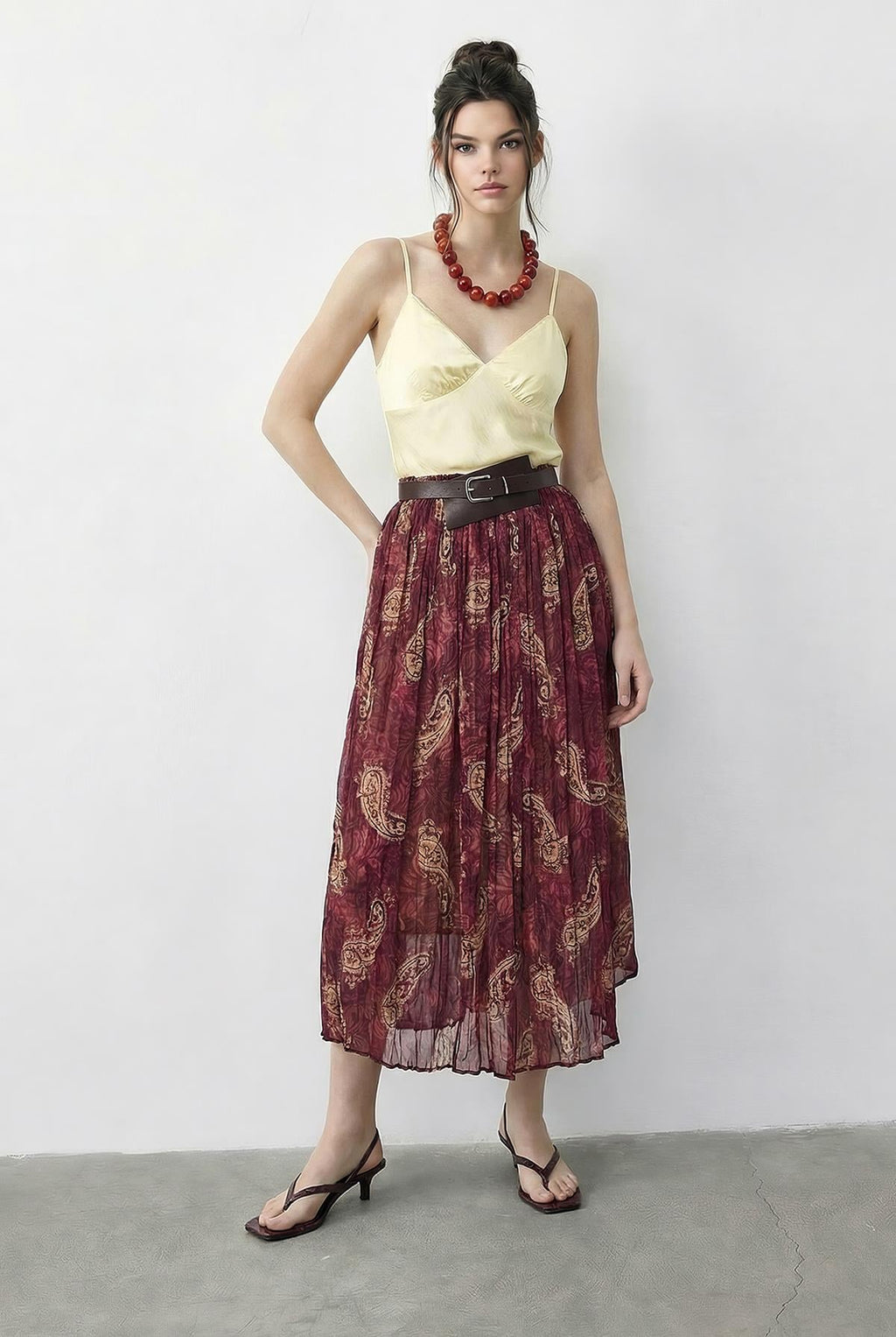 Plum Skirt