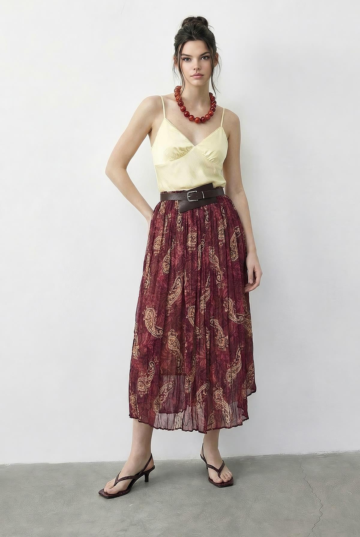 Plum Skirt