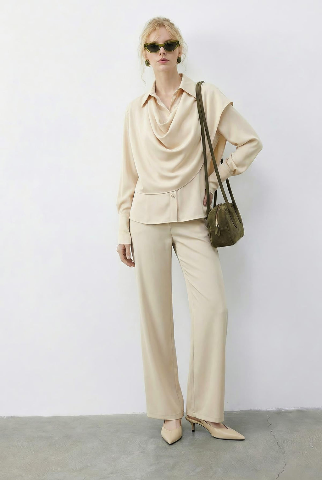 Cream Outfit Set
