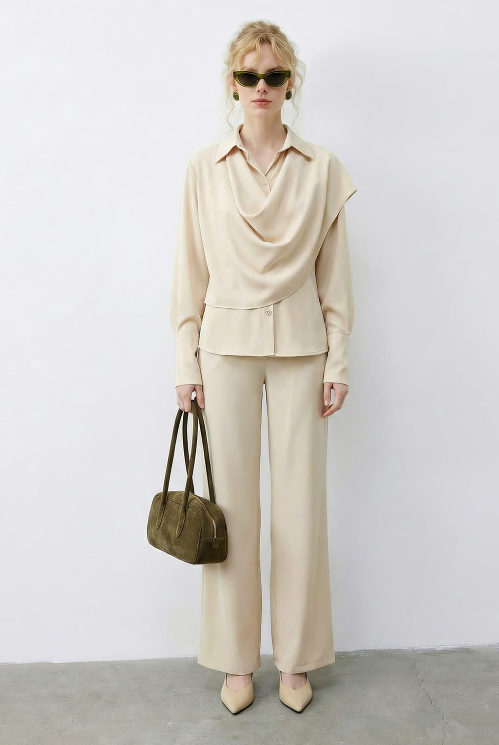 Cream Outfit Set
