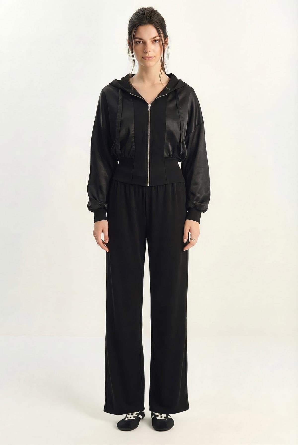 Women's Black Outfit Set