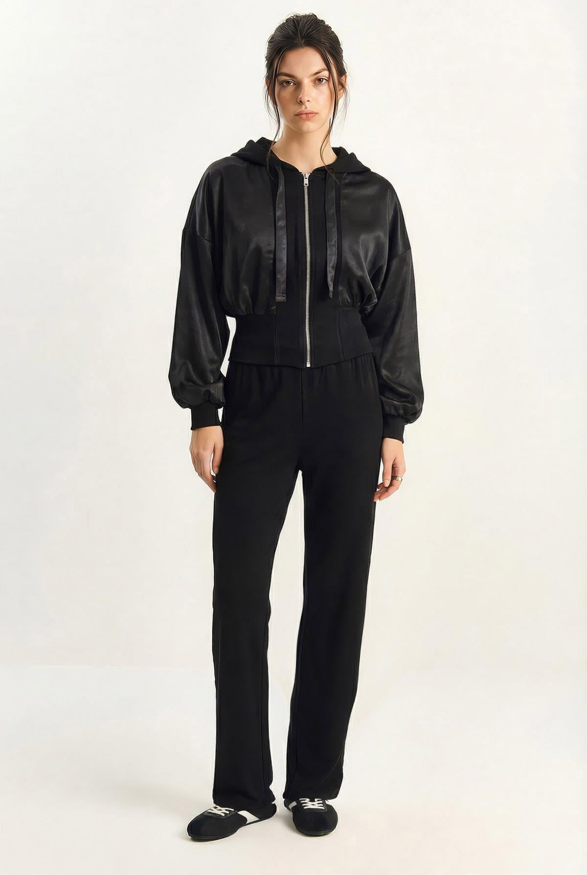 Women's Black Outfit Set