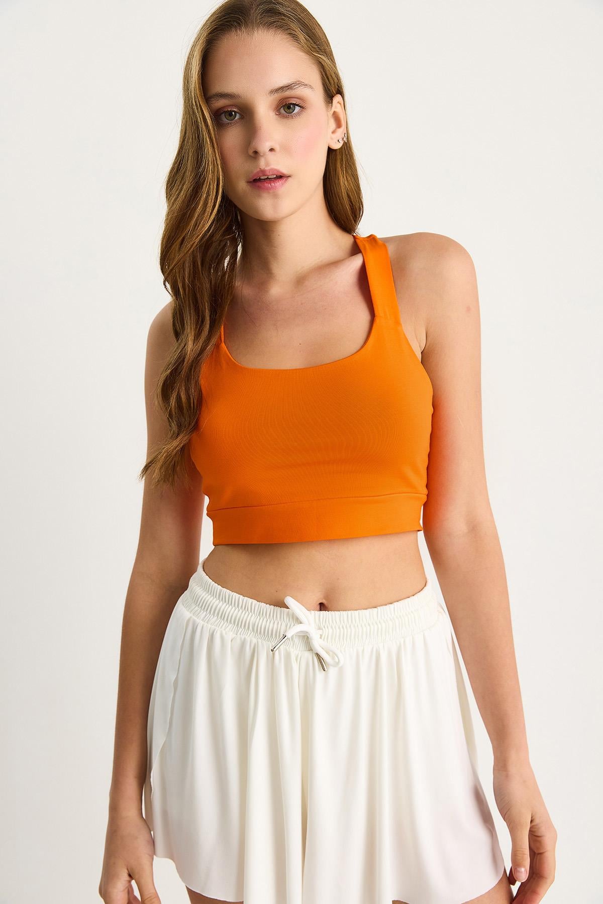 Orange Blouse