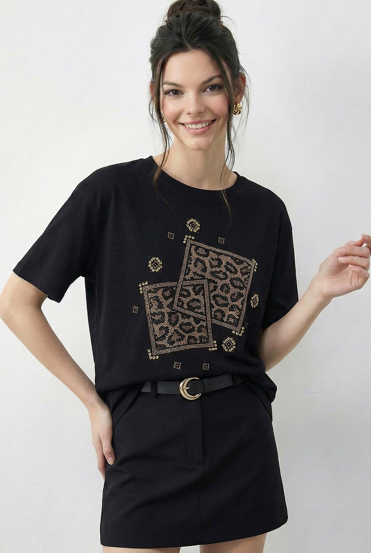 Women's Black T-Shirt