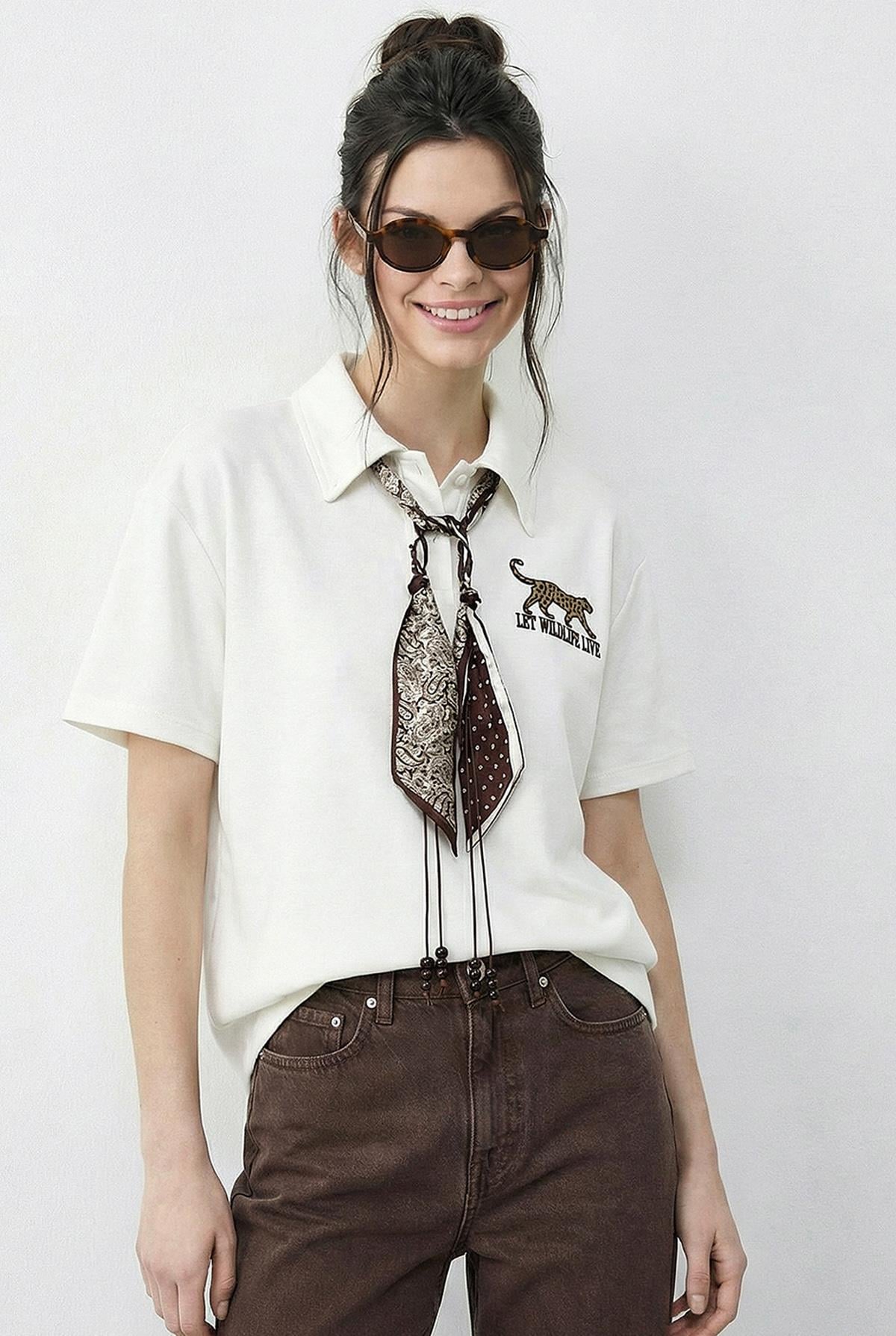 Women's White T-Shirt