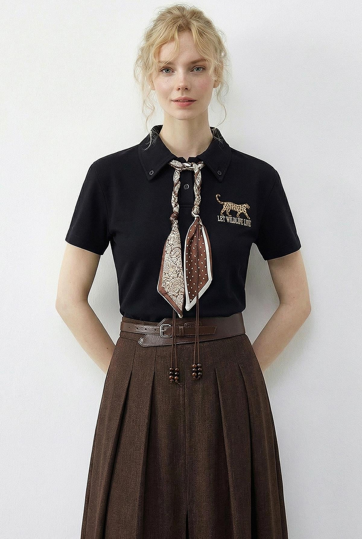 Women's Black T-Shirt