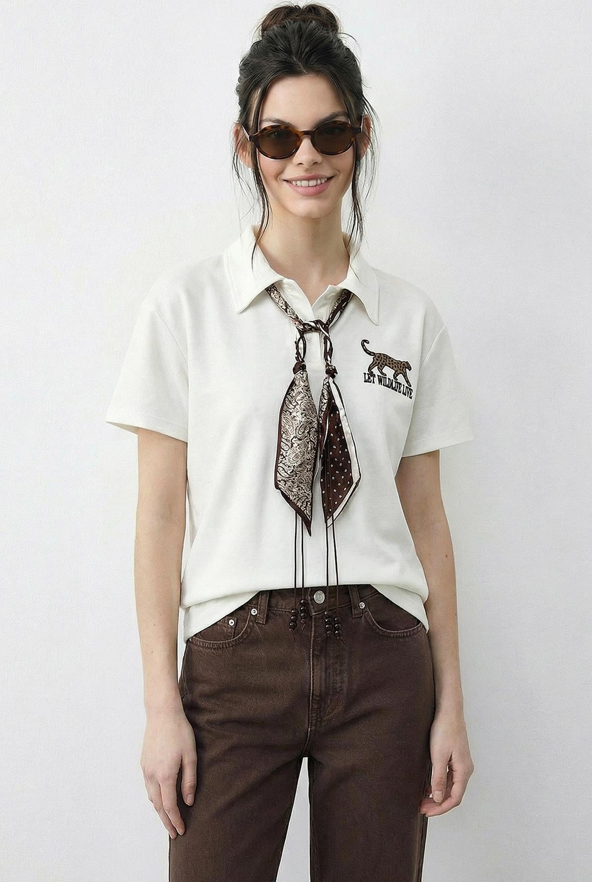 Women's White T-Shirt