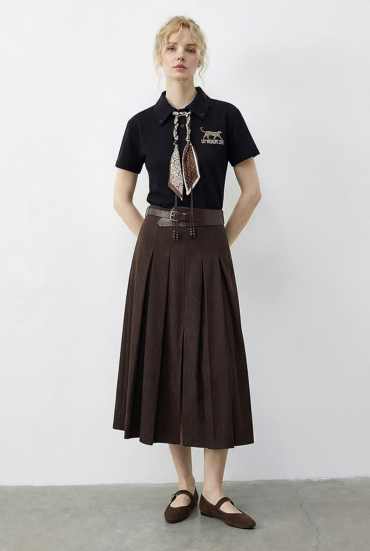 Women's Black T-Shirt