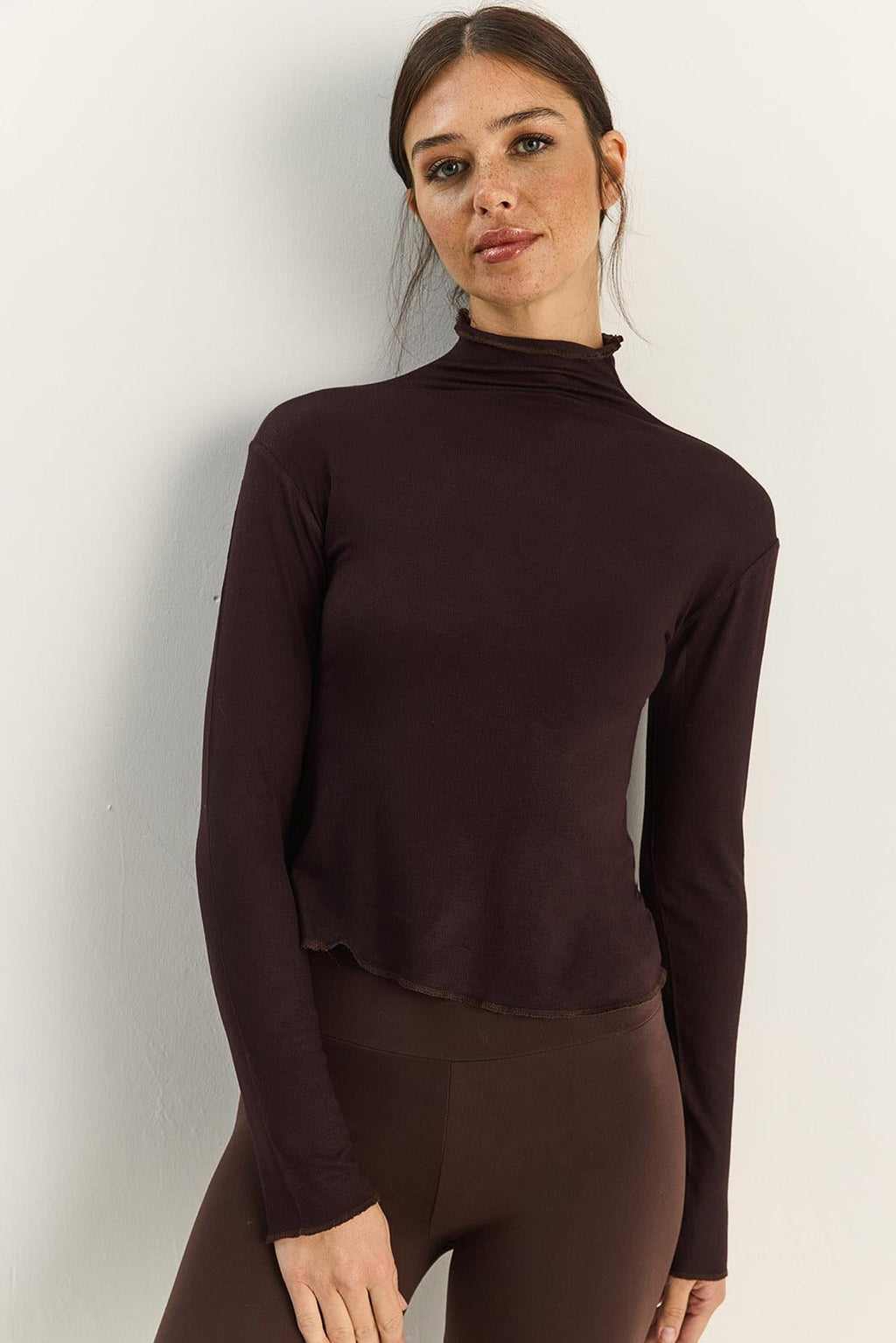 Brown‎ Blouse