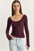 Purple‎ Blouse