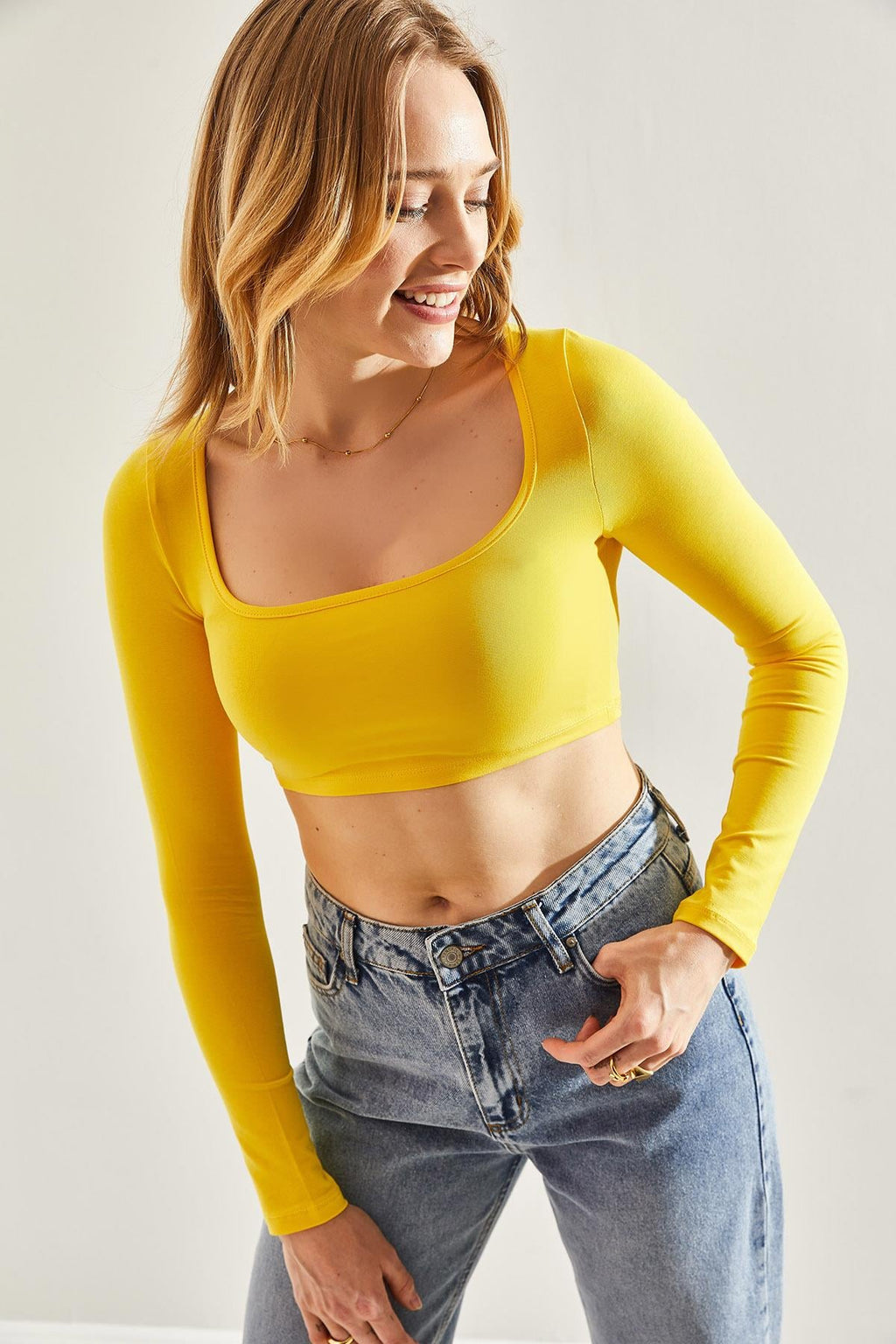 Yellow‎ Blouse