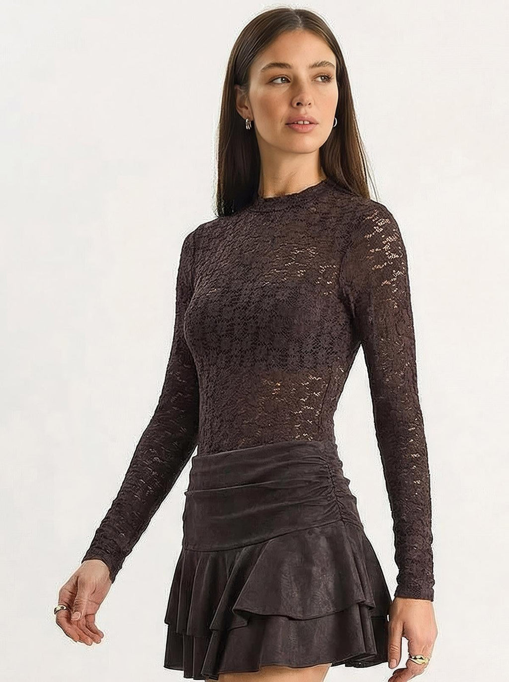 Brown Bodysuit