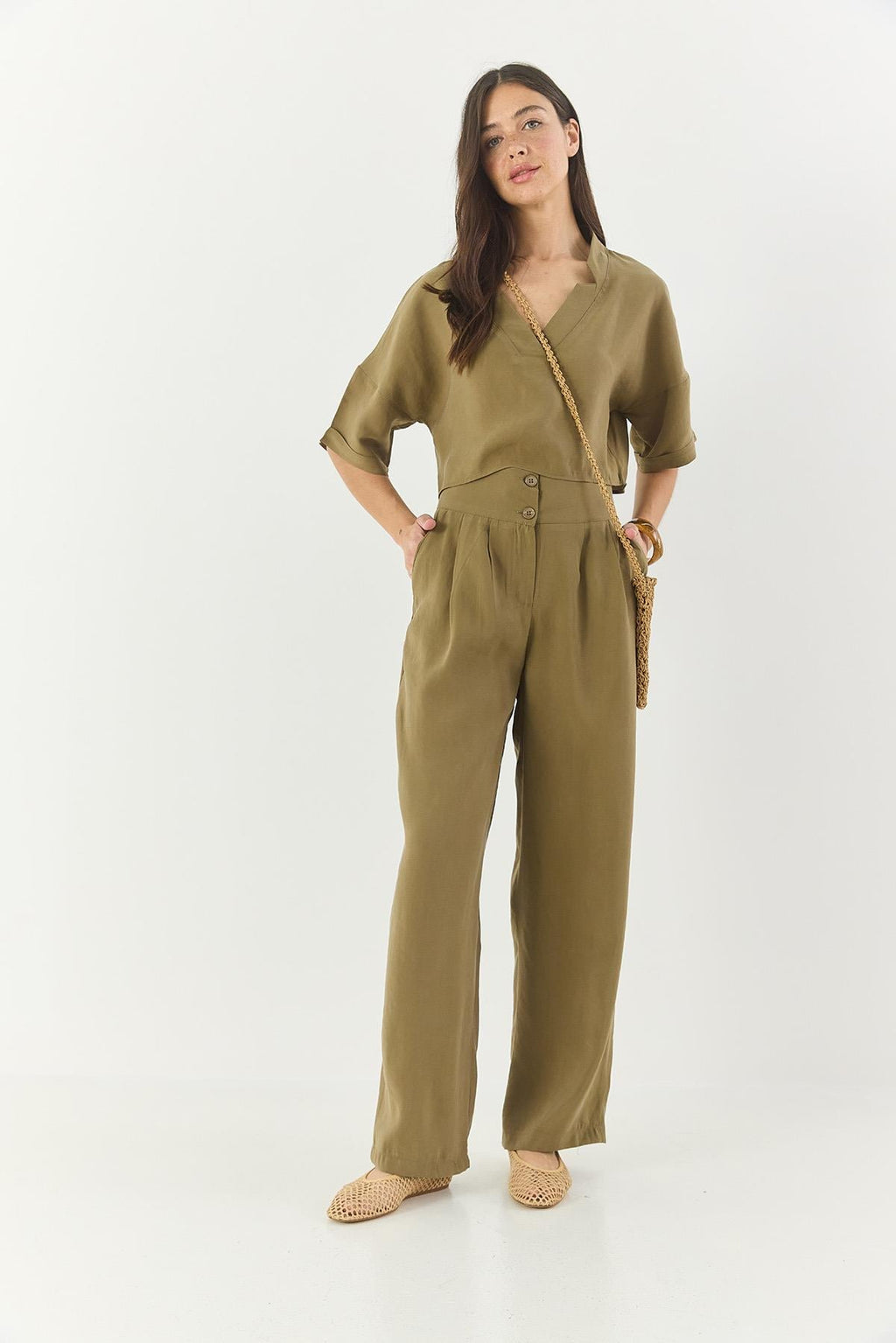 Green‎ Outfit Set