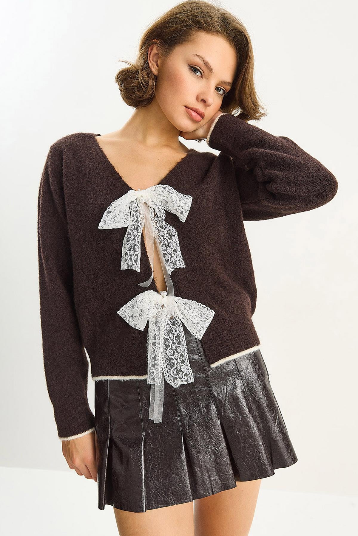 Brown‎ Cardigan