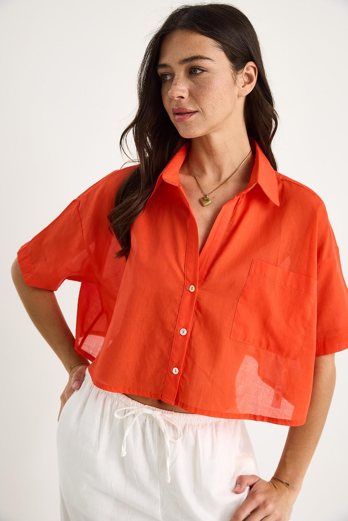 Orange Shirt
