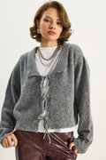 Grey‎ Cardigan