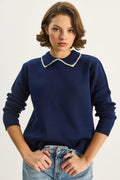 Blue‎ Sweater