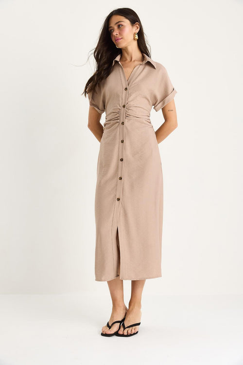 Beige‎ Dress