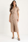Beige‎ Dress