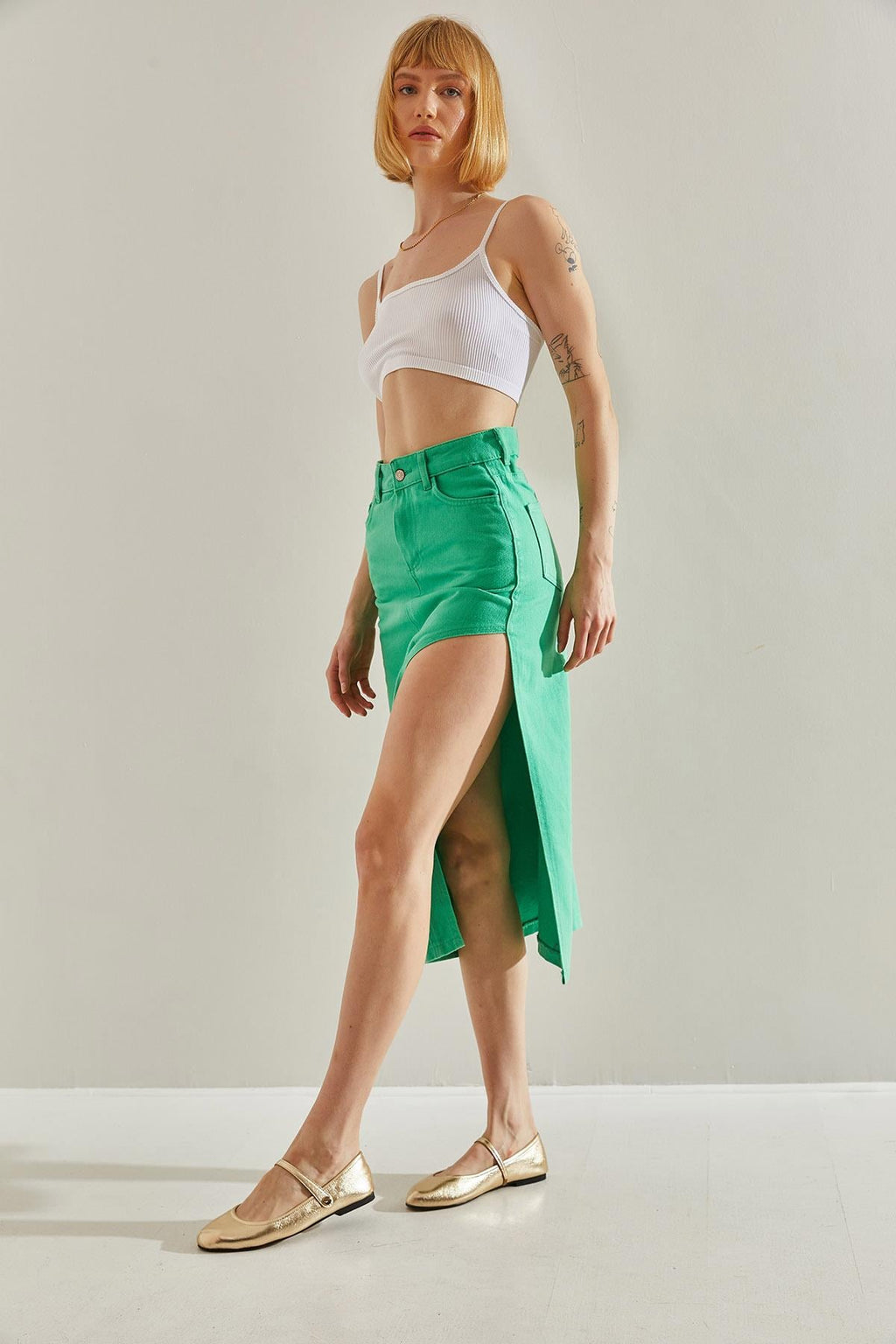 Green Skirt