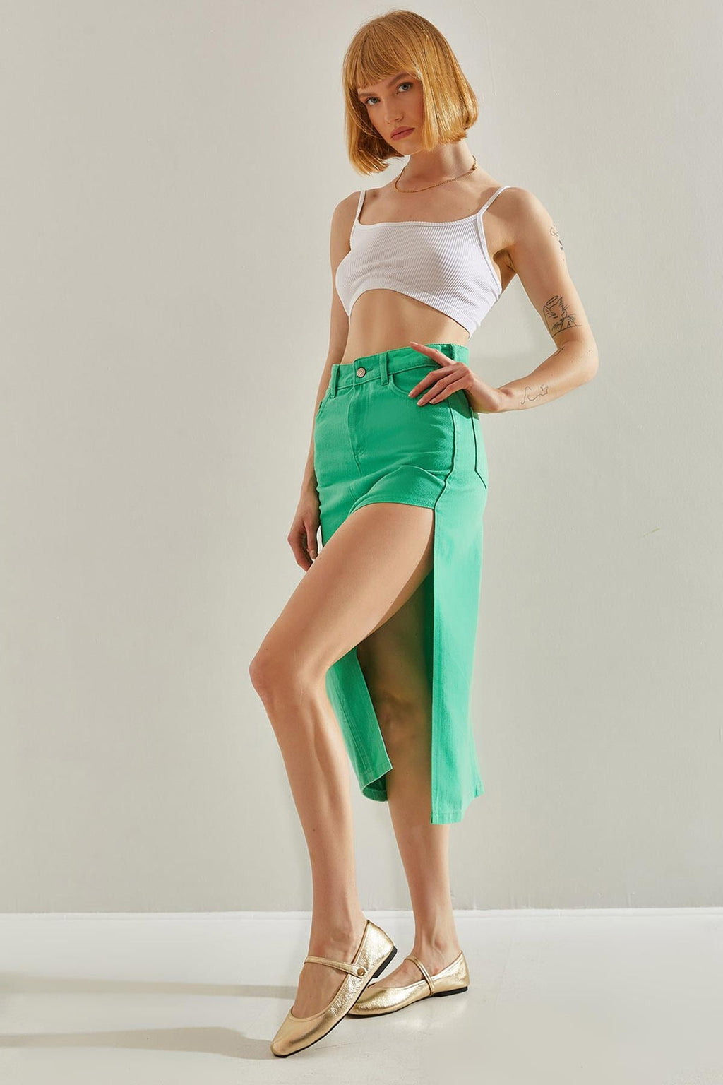Green Skirt