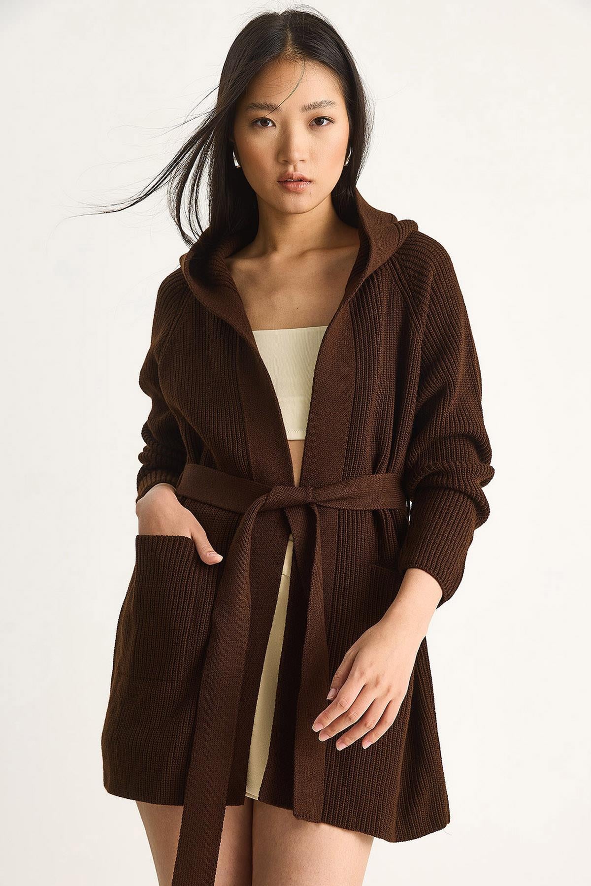 Brown‎ Cardigan