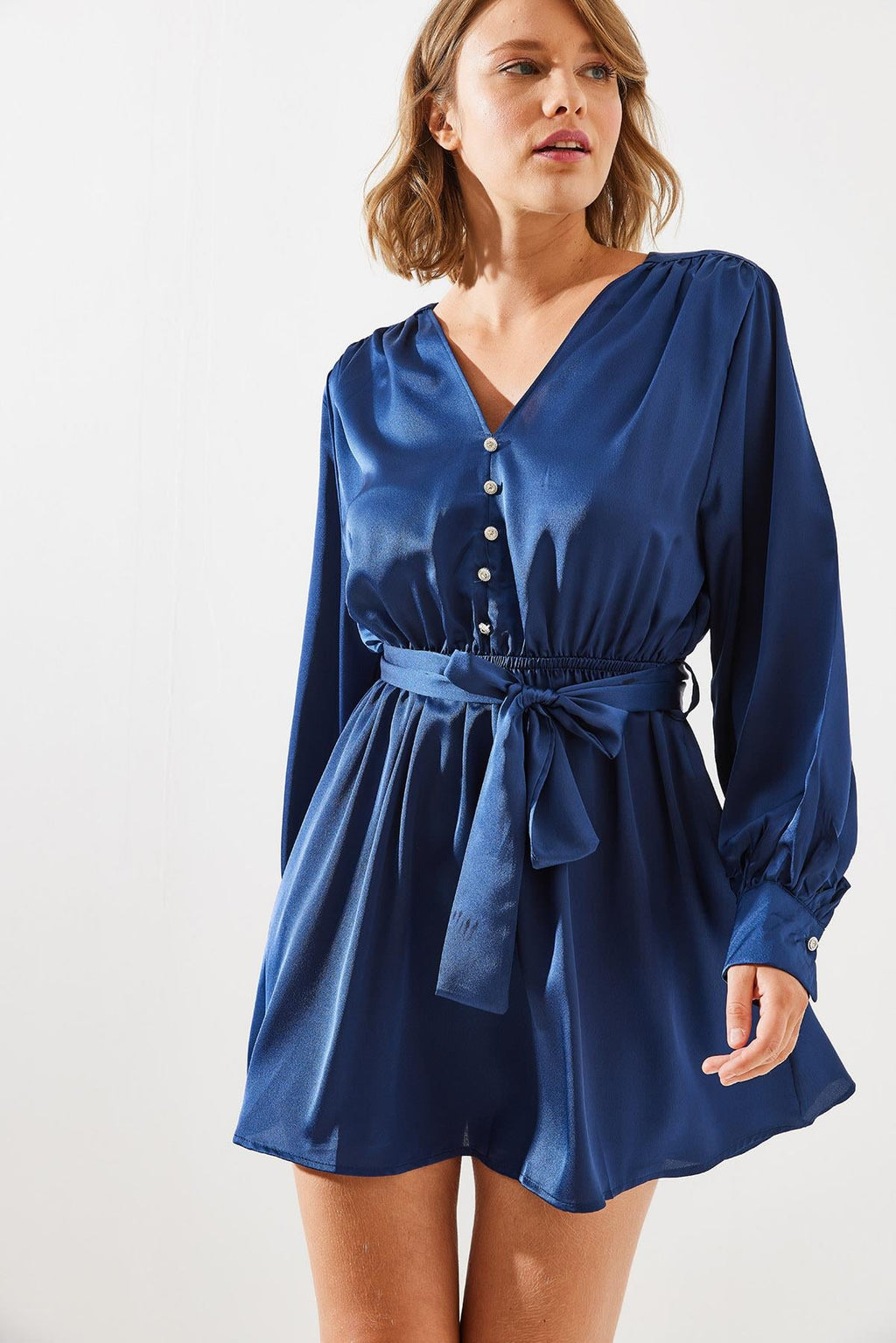 Blue‎ Dress