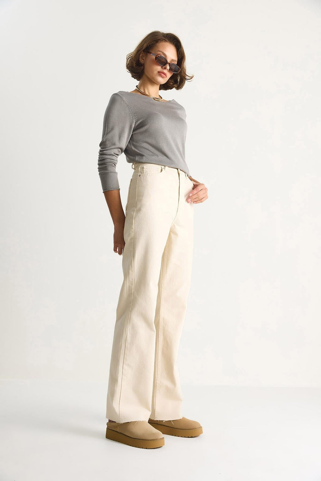 Beige‎ Pants