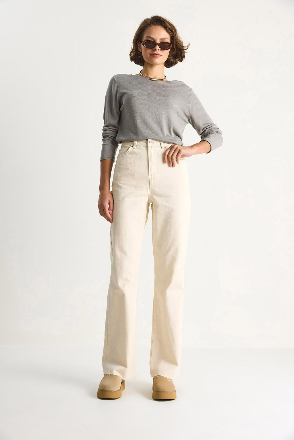 Beige‎ Pants