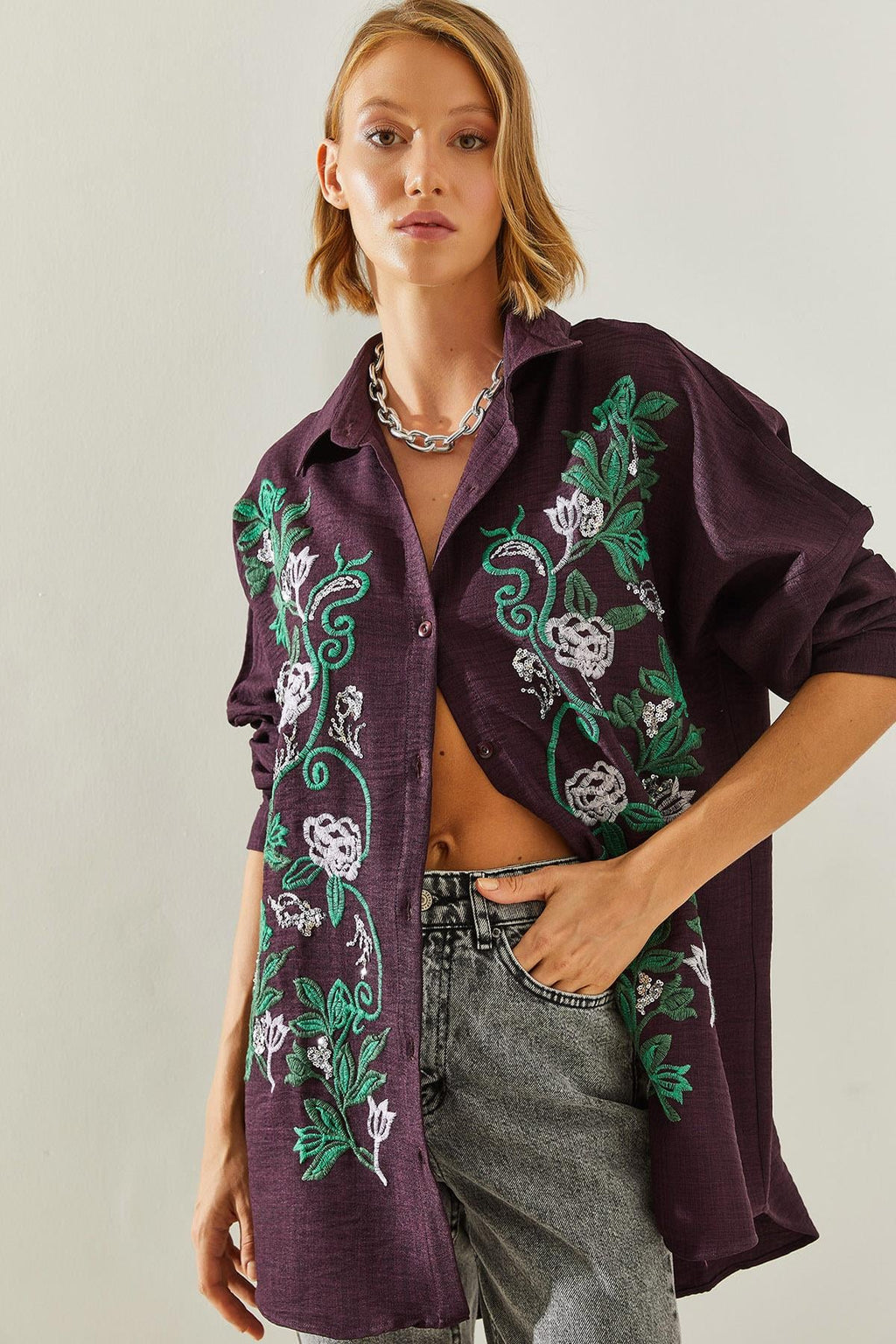 Purple‎ Shirt