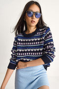 Blue‎ Sweater