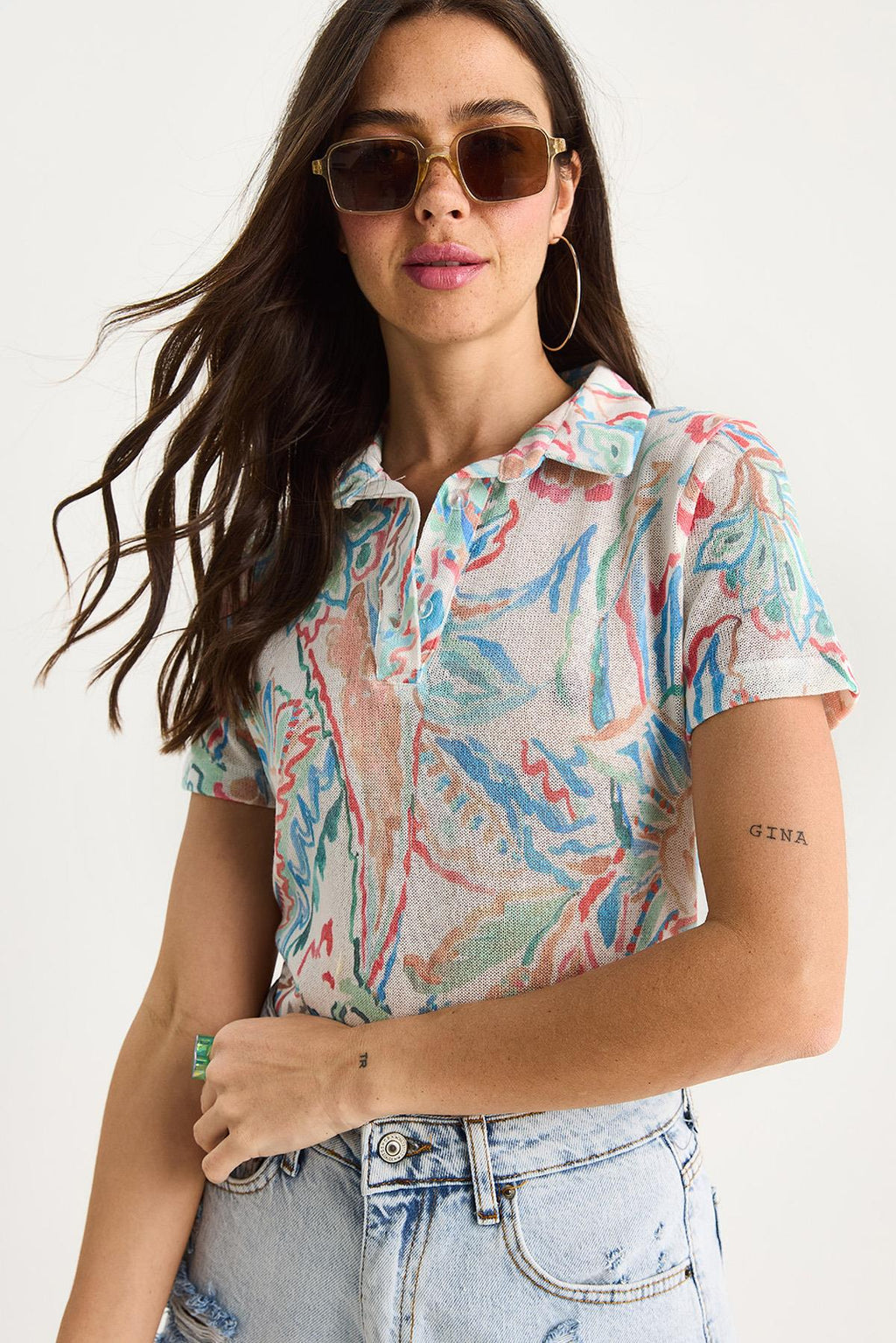 Multicolour‎ Blouse