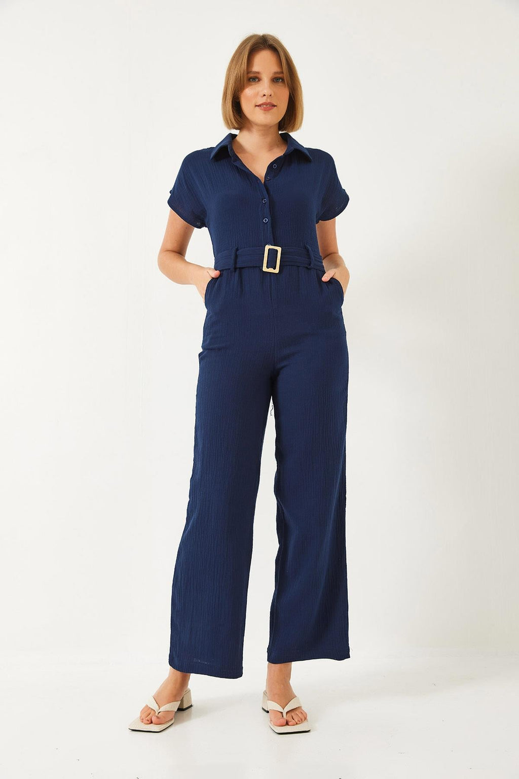 Blue‎ One-Piece