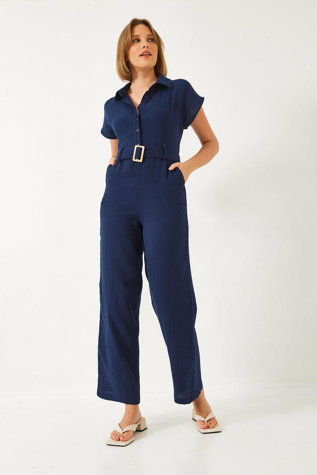 Blue‎ One-Piece