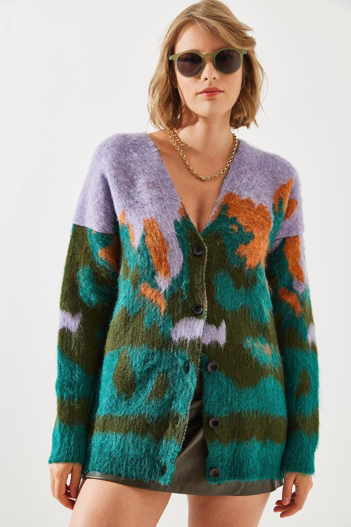 Green‎ Cardigan