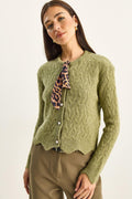 Green‎ Cardigan