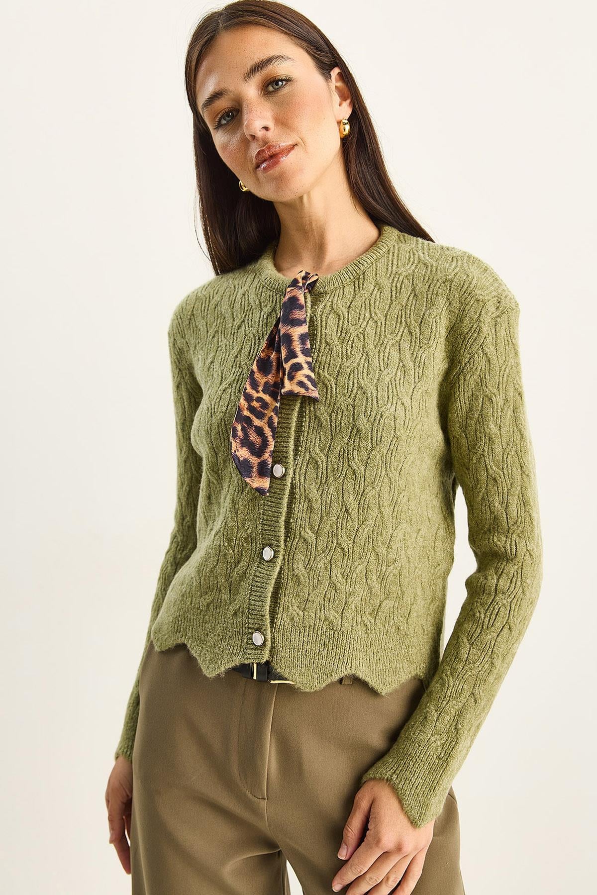 Green‎ Cardigan